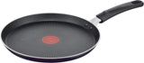Tefal D52606 Resist, rivestimento antiaderente titanio Pentole e Padelle Naty Shop 25 Cm / Crêpe