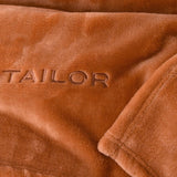 TOM TAILOR Coperta Wellsoft, 150X200 Cm, 100% Poliestere/Wellsoft, logo ricamato, WELLSOFT BLANKET Arancione (Warm Coral) Coperte e Trapunte Naty Shop