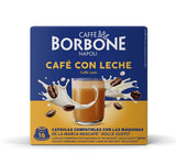 Caffè Borbone Café au Lait - 64 Kapseln - Lösliches Pulvergetränk mit Milchpulver und Instantkaffee - Compatibile con Kaffeemaschinen der Marke Nescafè®* Dolce Gusto®*
