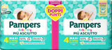 Pannolini Pampers Baby Dry Maxi Twin Pack, taglia 4 (7-18 kg), 48 pannolini