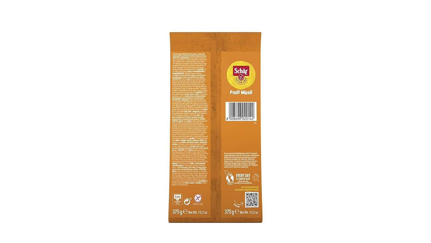 Früchtemüsli, confezione da 375 g