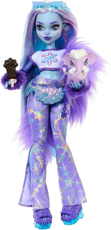 Monster High Abbey Bominable Yeti con Animale Mammut e Accessori - Look Spettrale Fiocco di Neve per Bambini 4+, Bambole HNF64 Naty Shop Singola
