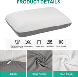 Fityou Memory Foam Pillow Neck Support Pillow Ergonomic Sleeping Pillow Cooling Pillow Double Sided Design Washable Pillow Cover (67.5X40X13Cm) Cervical Orthopedic Pillows Naty Shop