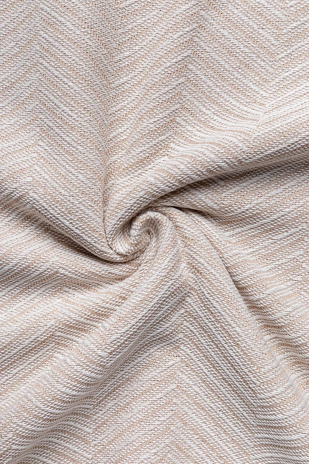 Copriletto multifunzionale Todocama, copriletto, copriletto, copridivano, jarapas, motivo a spina di pesce (230 X 260 Cm, beige sabbia). Letti e coperte Besuche den Todocama-Store