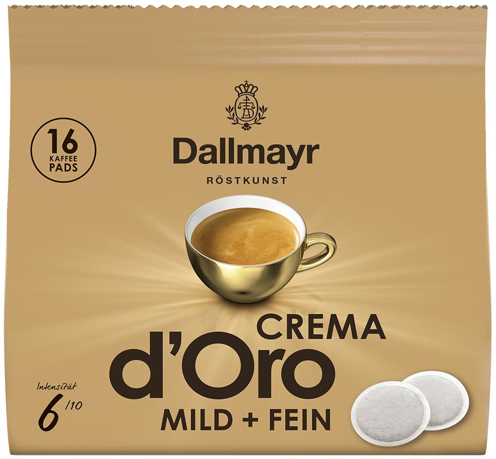 Crema d'Oro cialde delicate e fini (16 cialde Kaffee) (confezione con 4)
