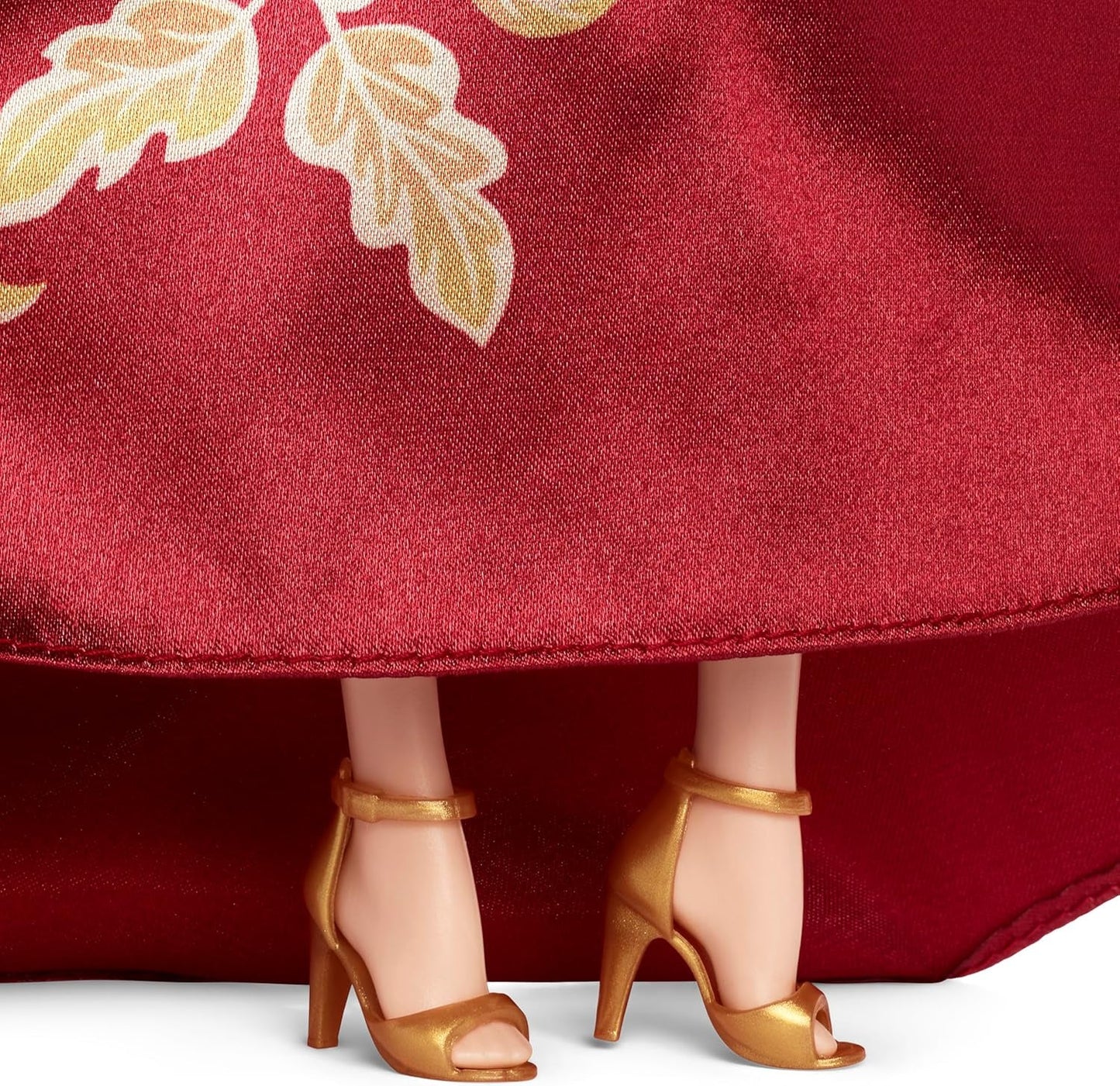 Barbie Signature bambola Capodanno lunare in abito rosso con collezione di peonie dorate JJX83