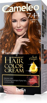 Cameleo - Omega Plus - Tintura Per Capelli - Rosso Rame - Colore Permanente Profondo - Colorazione Permanente - Protezione Per Capelli - Set Colorazione Completo Tinture Per Capelli Naty Shop Default Title