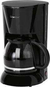 Macchina per caffè espresso Clatronic® | Macchina per caffè espresso automatica per 12-14 tazze (circa 1,5 litri) | Macchina per caffè espresso con filtro e sistema antigoccia | 900 W | Espressore KA 3473 Nero