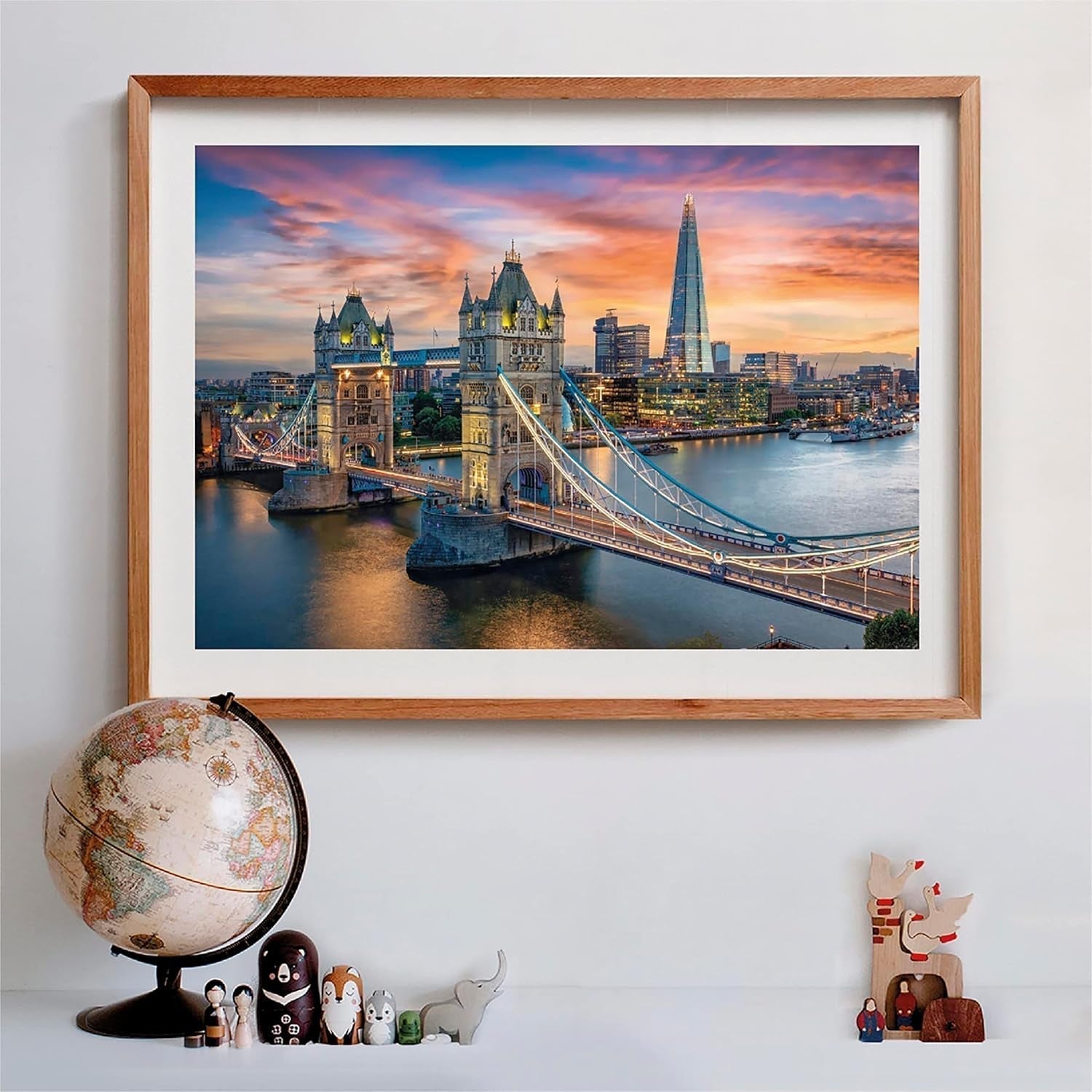 Clementoni - Collezione 31694 - London Twilight, Puzzle 1500 Pezzi Per Adulti E Bambini 10 Anni, Gioco Di Abilità Per Tutta La Famiglia Puzzle Naty Shop
