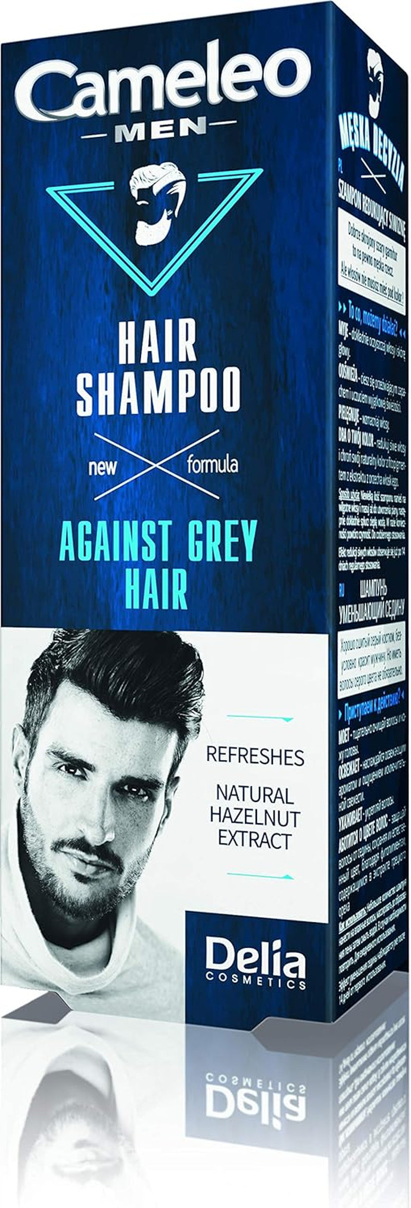 Cameleo Men - Lavaggio per capelli da uomo contro la caduta dei capelli, 150 ml Cura dei capelli Naty Shop