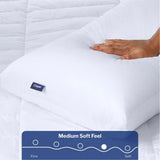 Casper Sleep Cuscino per dormire originale, king size, cuscini standard Naty Shop bianchi