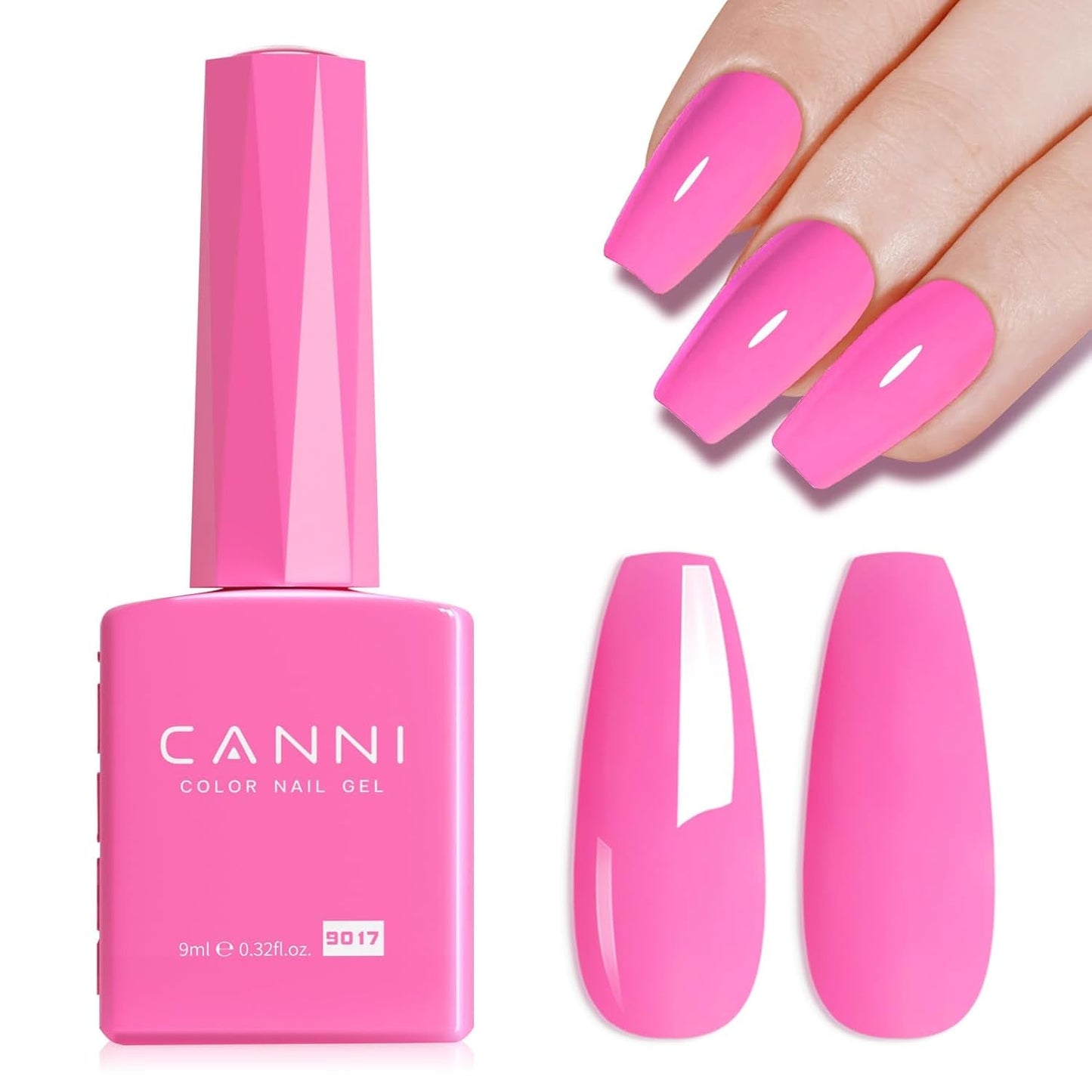 Smalto gel CANNI, semipermanente, viola scuro, smalto, gel UV, impregnante, manicure