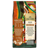 Jacobs Origins Caffè in grani Uganda e Kenya, espresso corposo con una nota speziata, forza 8/10, caffè in grani interi, 1 kg