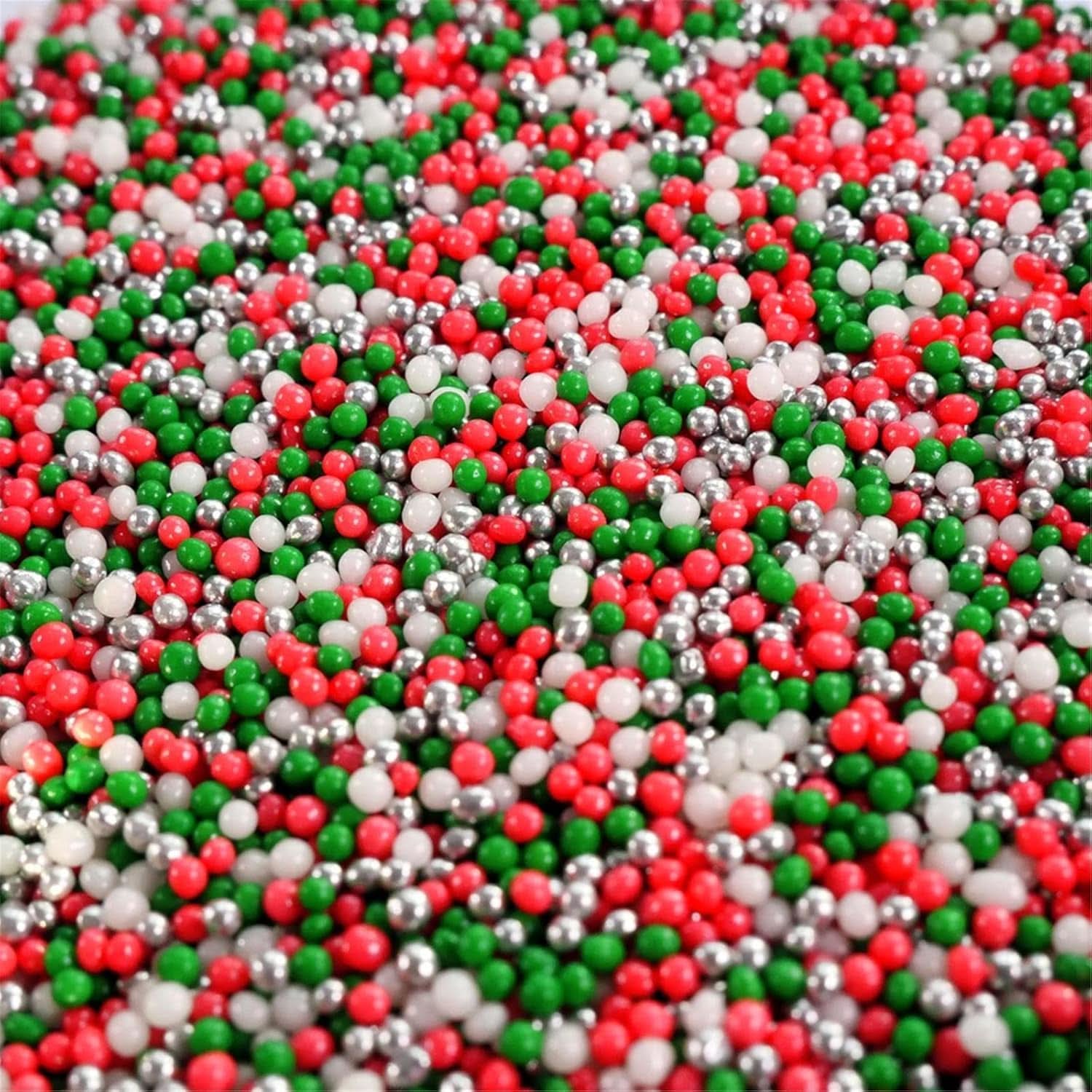 Sprinkle Hero Nonpareille Twinkle Christmas, 40 grammi Sprinkles Naty Shop 40 grammi