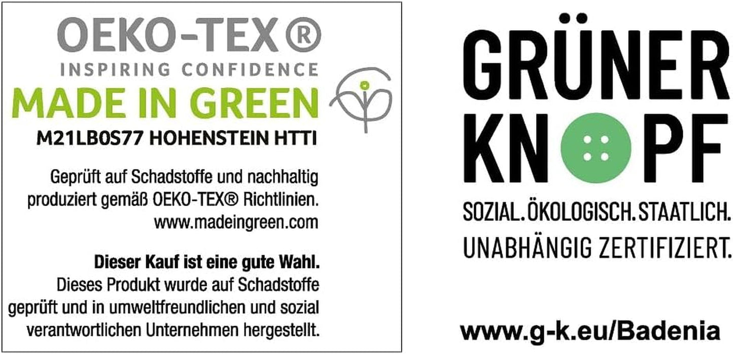 Traumnacht Cozy - Completo letto 4 stagioni, 1 X trapunta divisibile 135 X 200 Set e 1 X cuscino 80 X 80 Cm, certificato Ã-ko Tex, bianco, sviluppato in Germania, (confezione da 2) Trapunte e trapunte Naty Shop