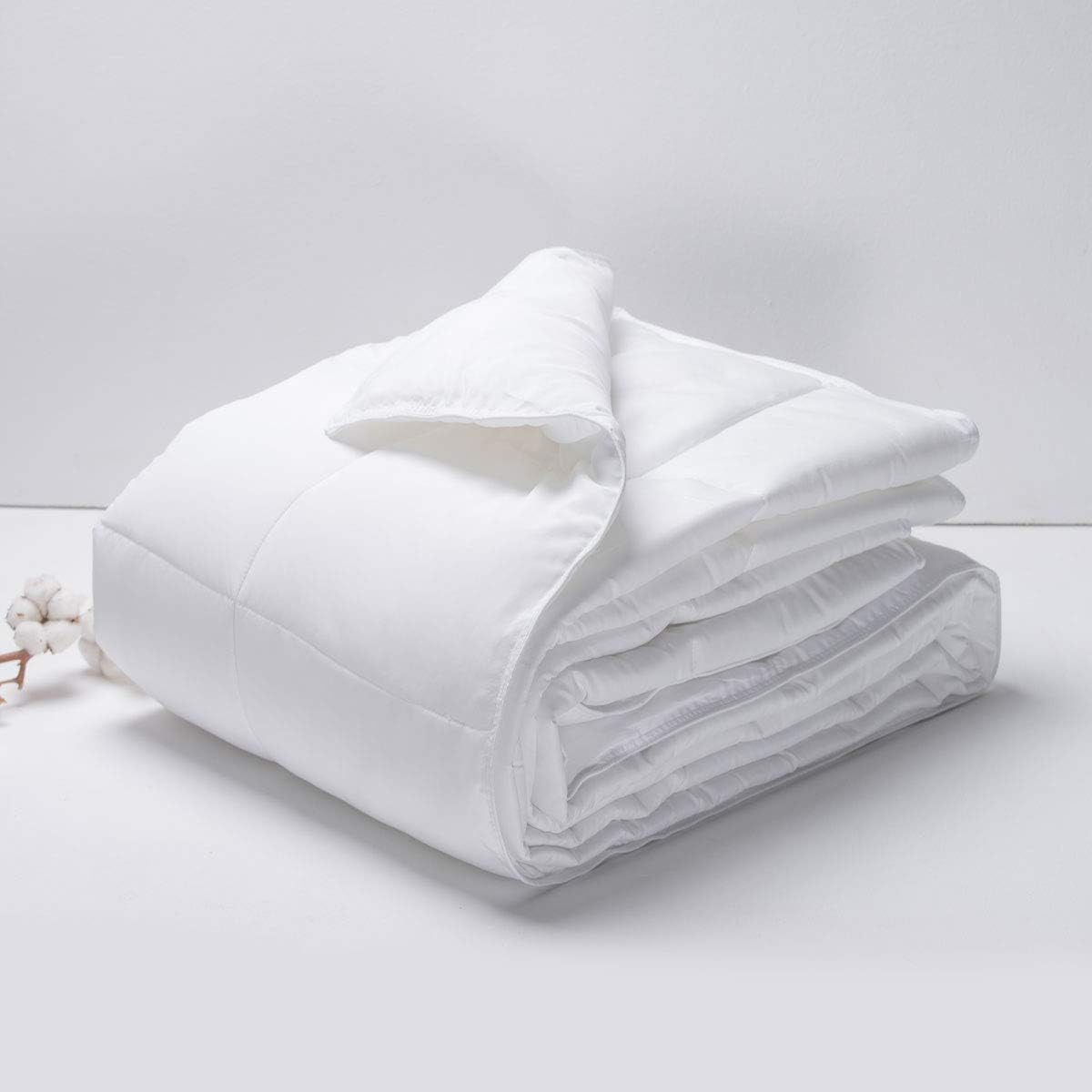 Sancarlos LIS Imbottitura nordica, microfibra 100% microfibra, bianco, CAMA DE 90, 150X220 Cm Piumini e trapunte Naty Shop