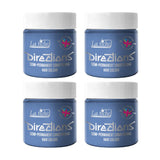 Indicazioni colorazione semipermanente per capelli scatola da 100 ml confezione da 4 (Pillarbox Red) Naty Shop Tintura per capelli Argento 100 Ml (confezione da 4)
