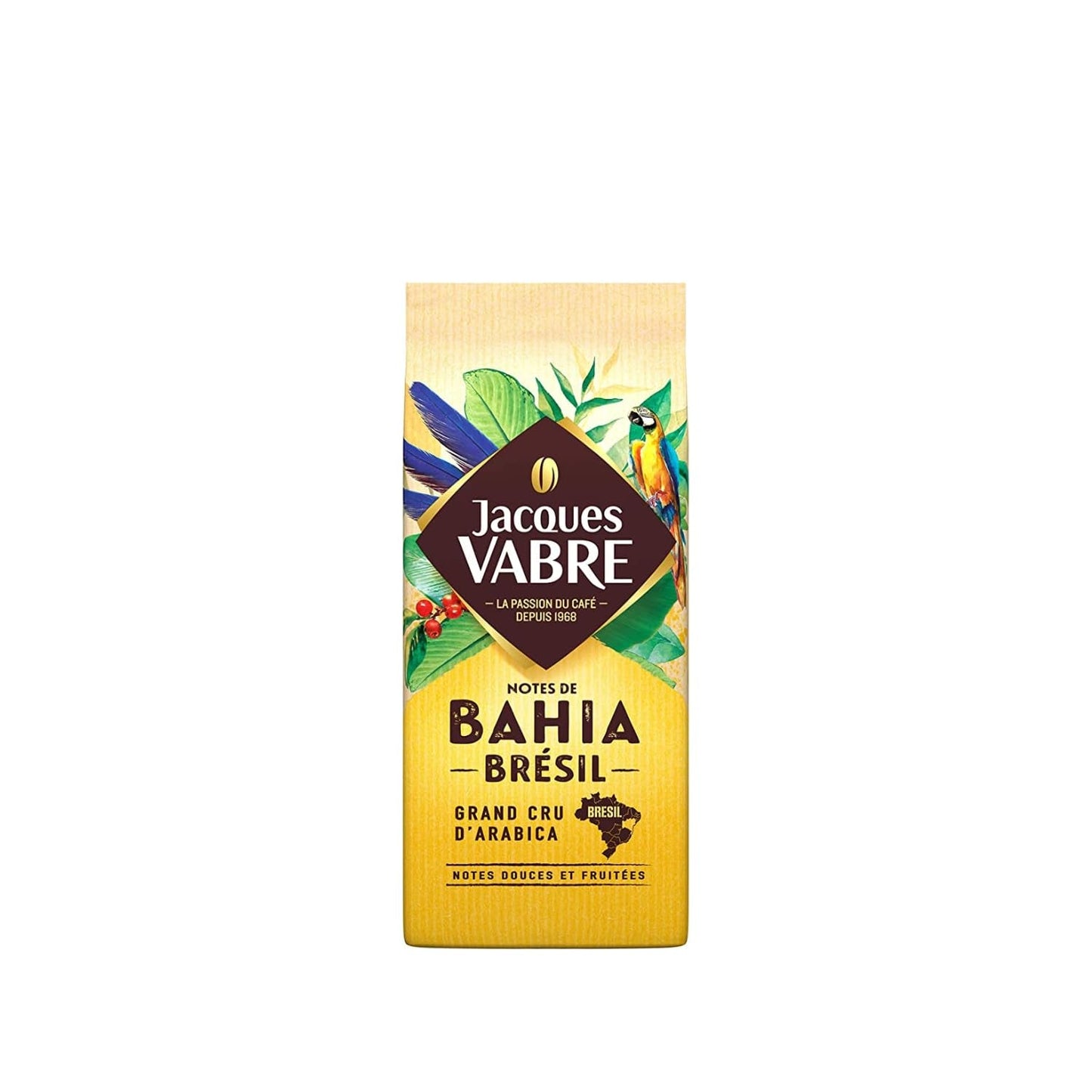 Caffè in grani di pura Arabica di Bahia, Brasile - JACQUES VABRE - 250 g