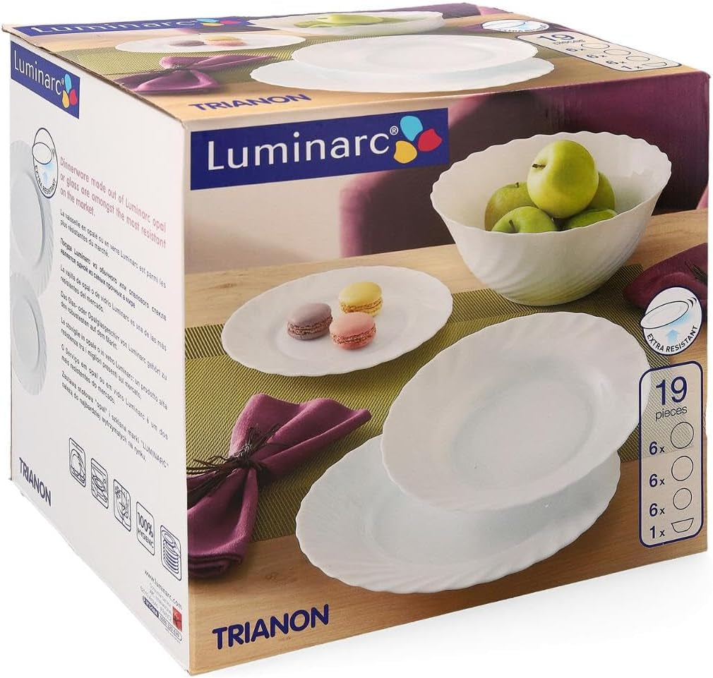 Servizio da tavola Dajar, bianco