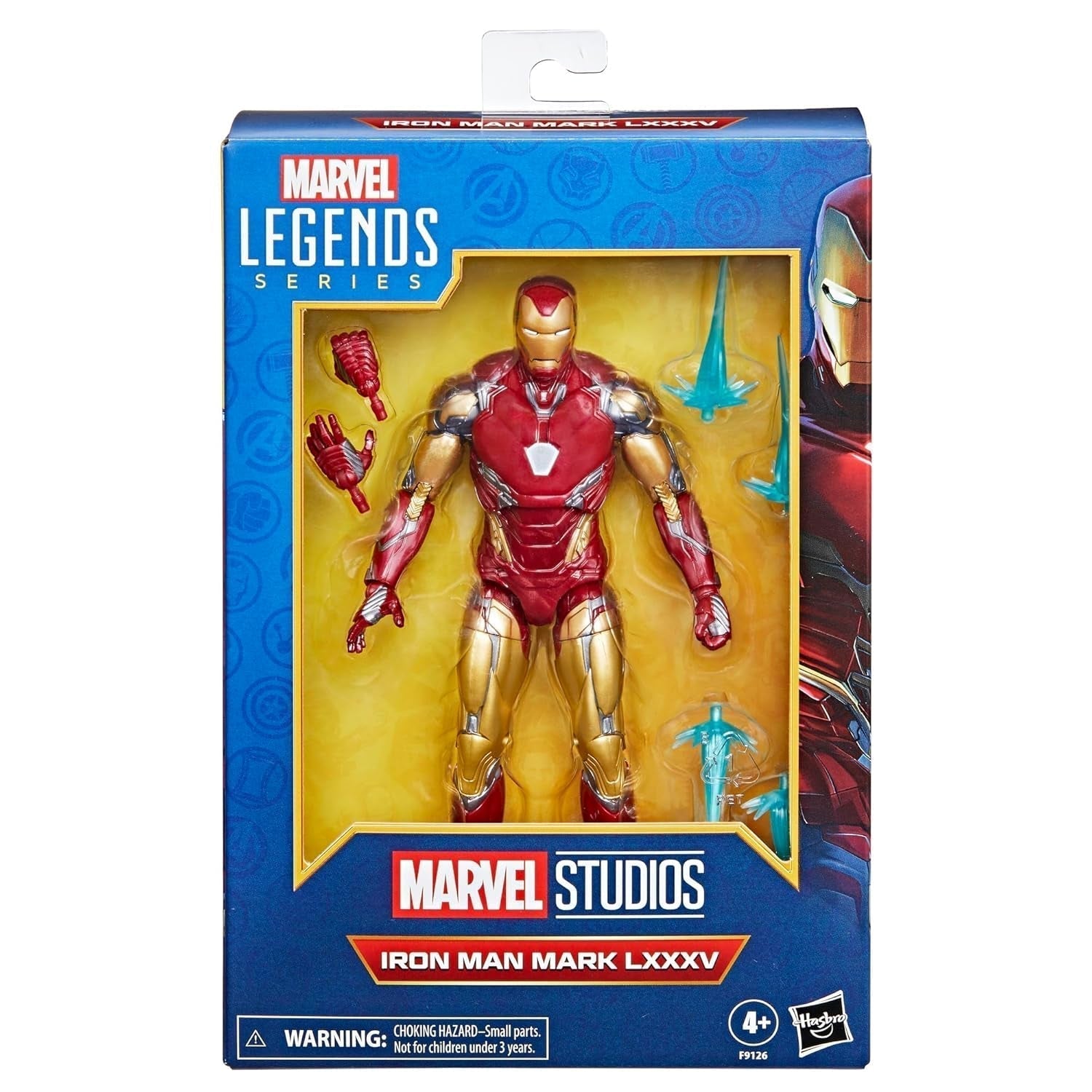 Marvel Legends Series Iron Man Mark LXXXV Avengers: Endgame Action Figure da 6 pollici Action figure Naty Shop