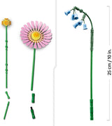 LEGO Botanicals Piccolo bouquet estivo - Set da costruzione con fiori artificiali - Incl. campanule, ranuncoli, tulipani - Idea regalo per donne, mamme e uomini - 10347 Set da costruzione Besuche den LEGO-Store