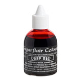 Sugarflair Colorante alimentare rosso intenso - colorante alimentare liquido commestibile, colorante aerografo per torte, muffin, glassa e decorazioni per torte - 60 ml