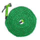 Tubo da giardino flessibile Kinzo 20 m - incl. Accessorio per tubo flessibile - Tubo flessibile con testina di spruzzo con 7 posizioni di spruzzo - Plastica - Verde/Grigio