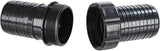 Raccordo per tubo Oase 2", nero - realizzato in materiale PVC, per collegare tubi da 2", diametro 50 cm