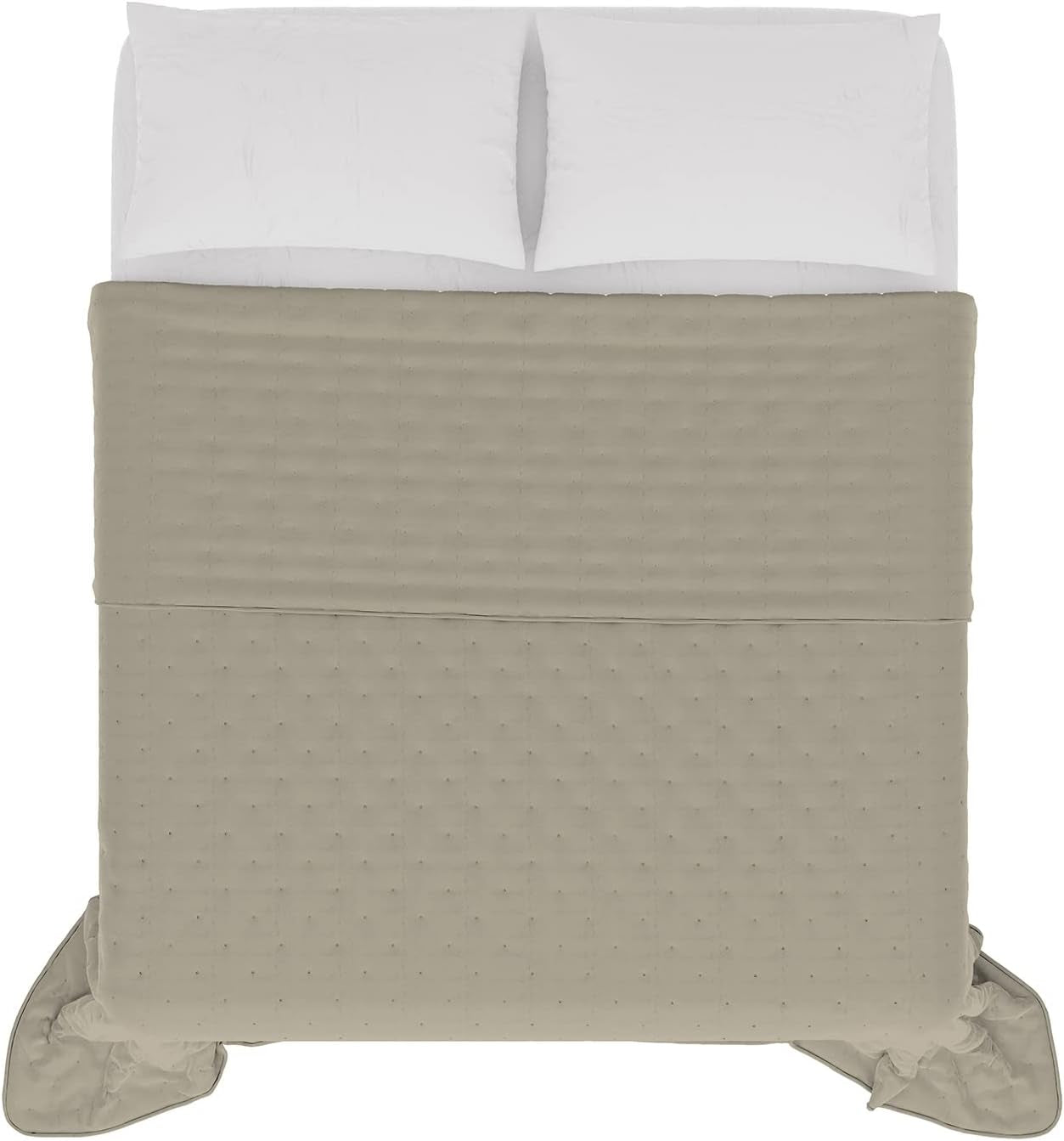 Biancheria da letto italiana Trapunta estiva CHIC, microfibra, MATRIMONIALE 250X250Cm, marrone Trapunte e trapunte Naty Shop Titolo predefinito
