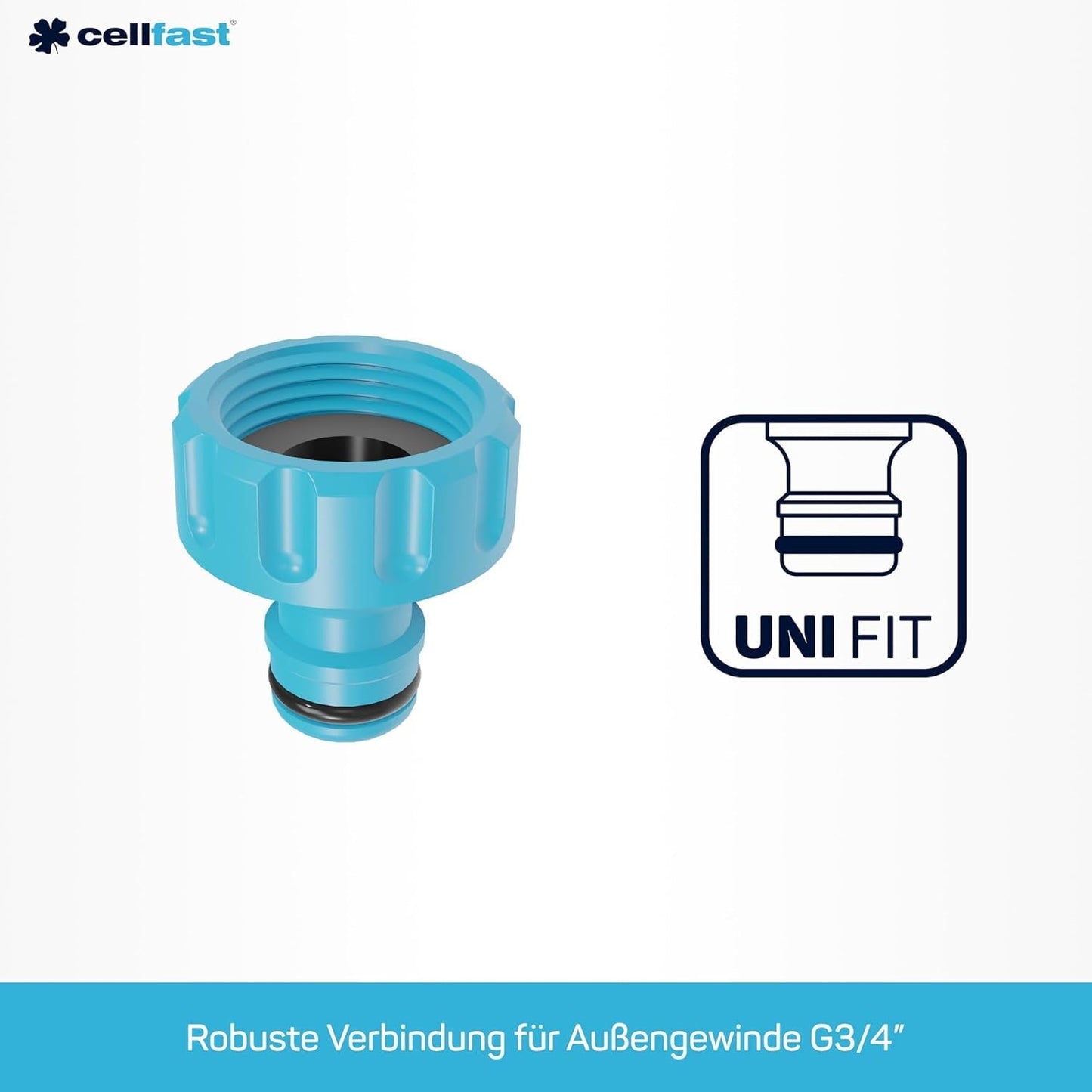 Connessione Cellfast Basic, blu, G3/4" (26,5 mm)