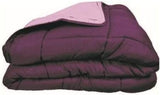 Couette CALGARY Cioccolato/Corail 140 Piumini e Trapunte Naty Shop 200X200X1 Cm