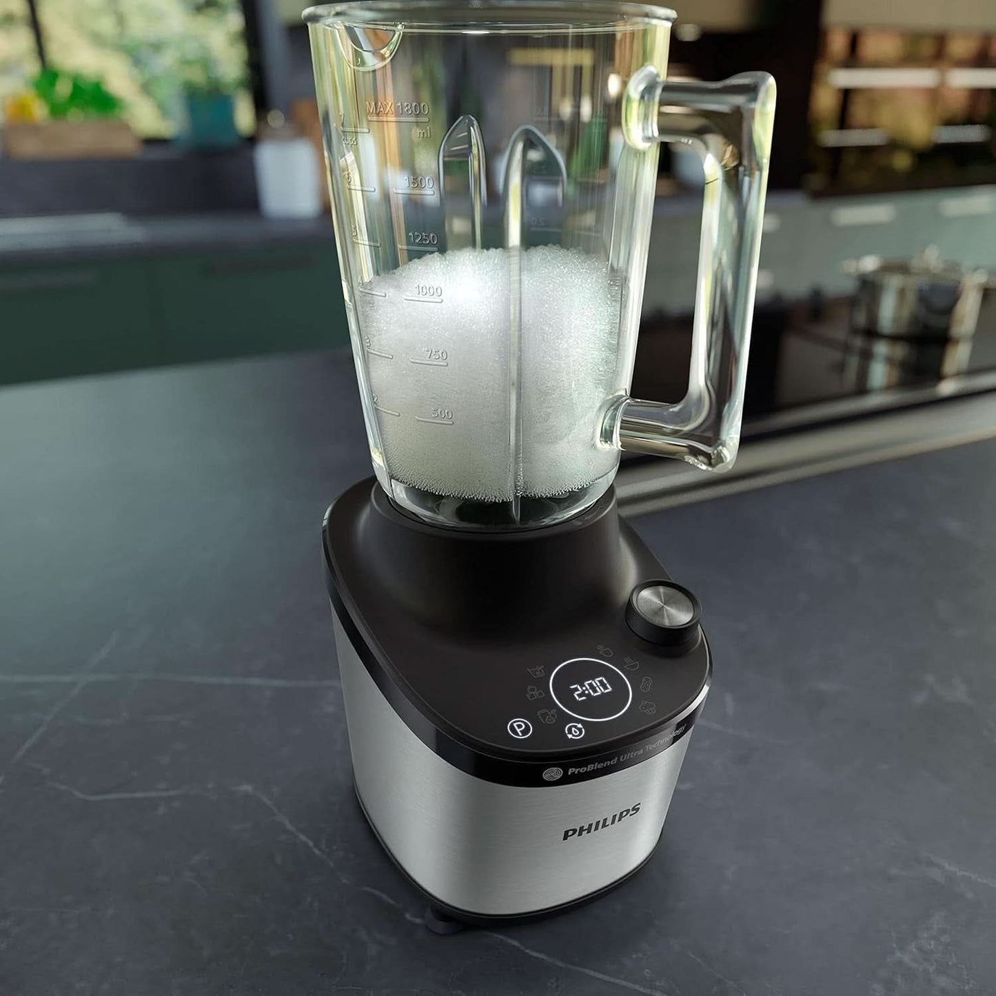 Frullatore PHILIPS Serie 7000 HR3760/00, 2l, 1500W, 12 velocità, nero Cucina Naty Shop