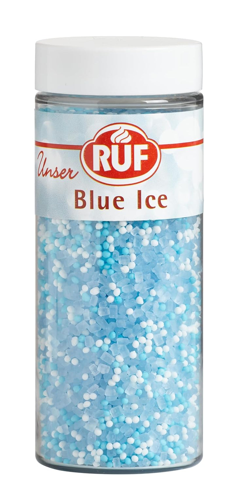 Decorazioni Di Lenticchie Al Cioccolato RUF Love Chocolate, realizzate con finissimo cioccolato al latte con una croccante e colorata glassa di zucchero, 75g per scatola
