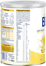 BEBA 2 - Latte di proseguimento dopo 6 mesi, con complesso 5 HMO, contenuto proteico adatto all'età, senza lattosio, senza olio di palma, senza olio di pesce, alimenti per l'infanzia, latte in polvere per bambini, confezione da 3 (3 x 800 g)