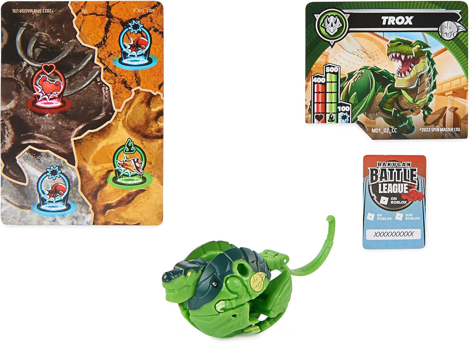 Bakugan 3.0 Core Ball Confezione da 1, Action Figure Personalizzabile con Carta Personaggio Collezionabile, Varie Varianti, per Bambini dai 6 Anni in su Naty Shop
