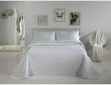 Pierre Cardin 1 Bouti Dots - Letto 90 cm - Colore Grigio C5 Piumini e Trapunte Naty Shop Bianco C4 Letto 135 cm