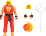 Jada Toys Street Fighter Figure Guile (15 cm) - Street Fighter 2: The Final Challengers Action Figure Mobili da Collezione con Testa Alternata, Mani e Accessori, Action Figures di età 13+ Naty Shop Ken
