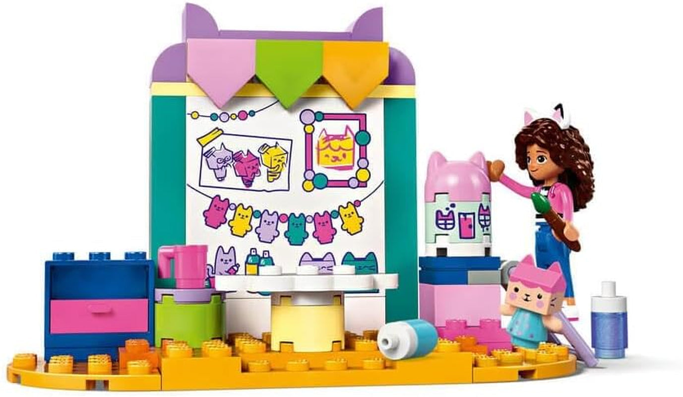 Divertimento artigianale con la casa delle bambole di Gabby LEGO 4+ con scatola per bebè, set da gioco di ruolo, set di arti e mestieri creativi per ragazze e ragazzi di 4 anni, modello di casa dei giocattoli 10795 Set da costruzione Beuche den LEGO-Store