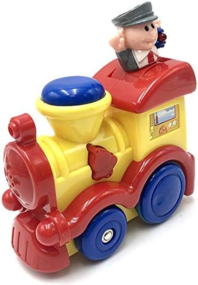 - Trenino musicale Animal Farm (CPA Toy Group 68001), colore/modello assortito Jucarii Bebe Naty Shop