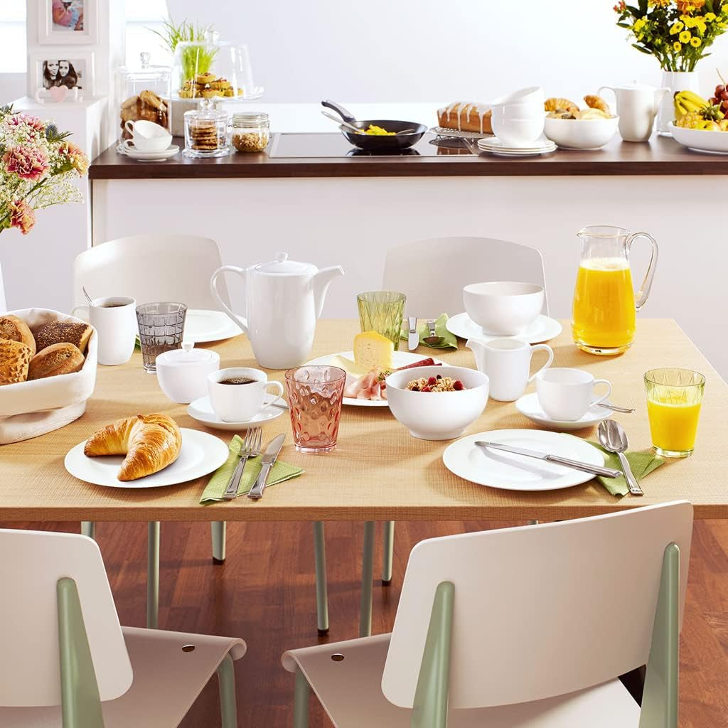 Villeroy & Boch For Me tazza da latte, porcellana Premium, bianco, 1 pezzo