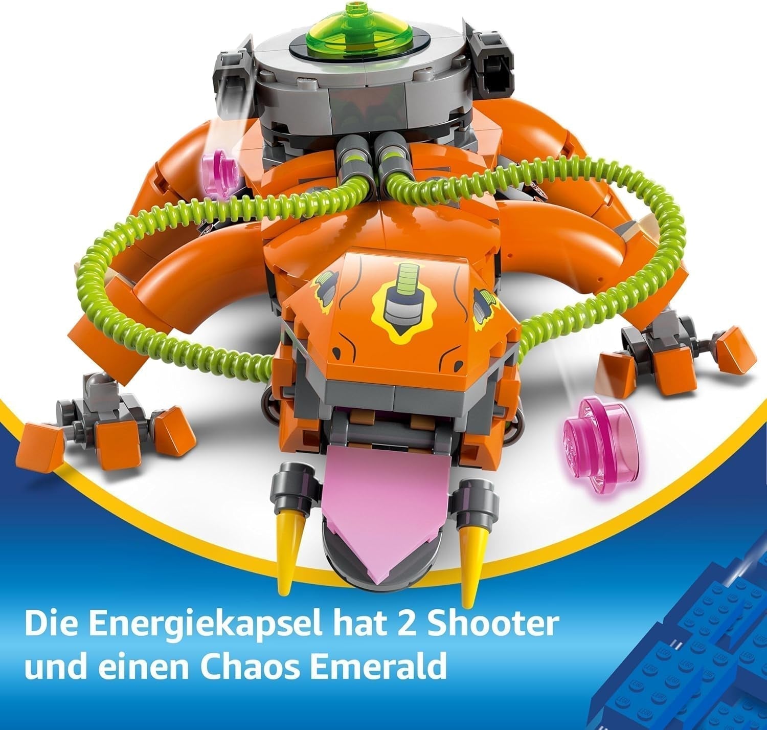 LEGO Sonic il riccio Super Shadow vs. Biolizard, giocattolo per giocatori, regalo per ragazzi e ragazze, set da gioco da collezione per bambini e appassionati di videogiochi, con personaggi 77003 Set da costruzione Besuche den LEGO-Store