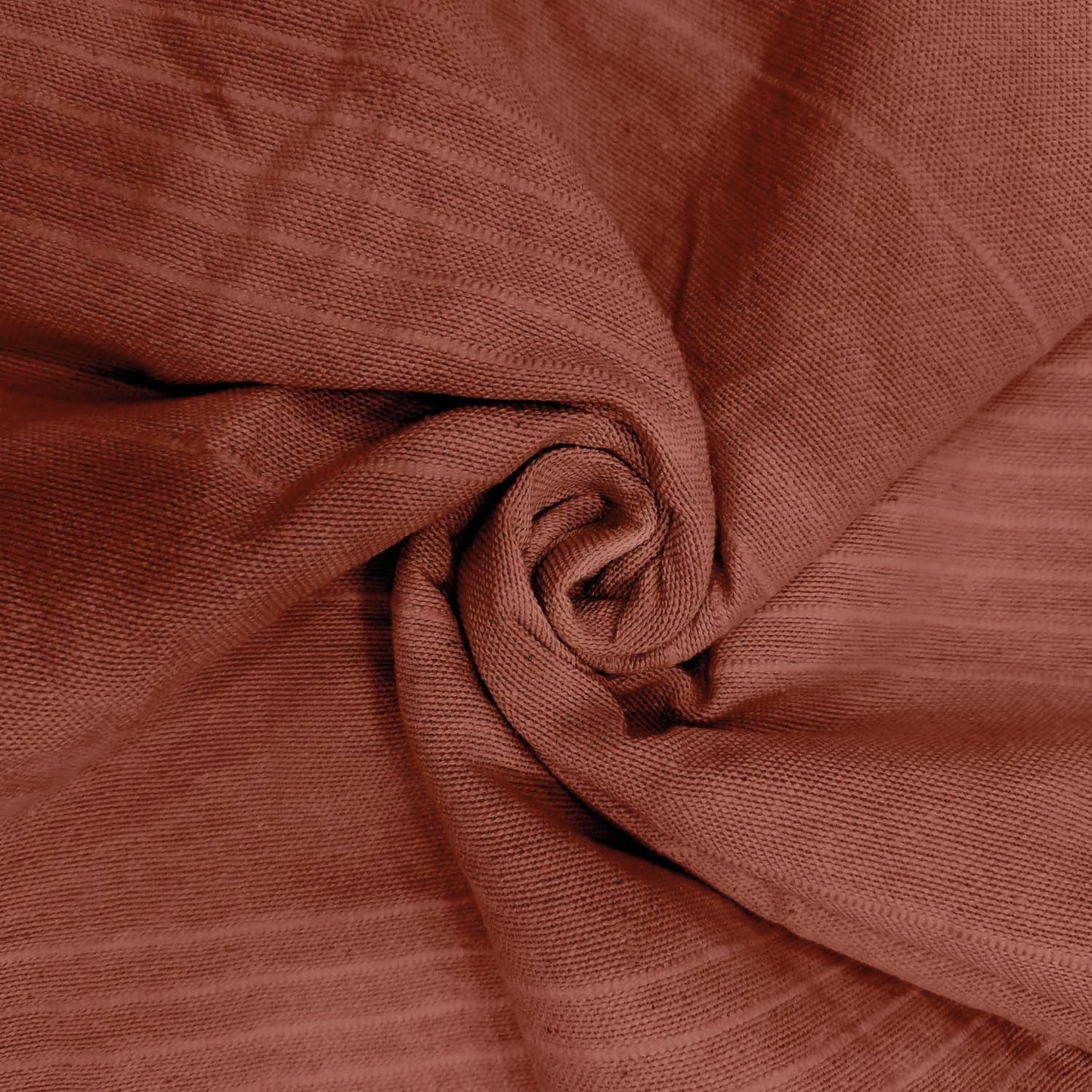 Soleil D'Ocre, Adele, copriletto, copridivano, cotone, rosso mattone, 220 X 240 Cm Letti e coperte Besuche den Soleil d'ocre-Store