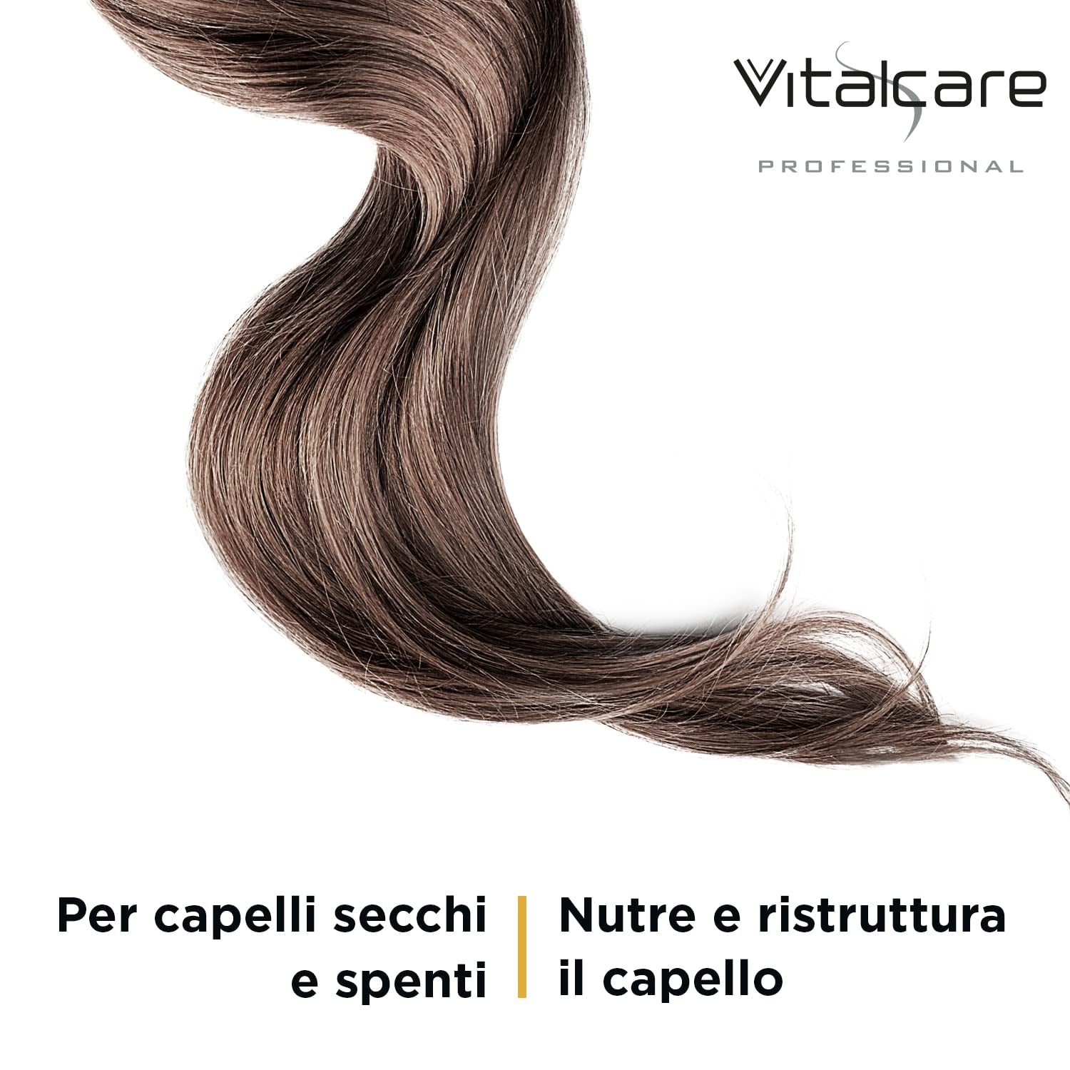 | Nutritive - maschera capelli nutriente e rigenerante, trattamento per capelli secchi e lucenti, con ceramidi vegetali e pantenolo, maschera capelli Naty Shop 25 ml