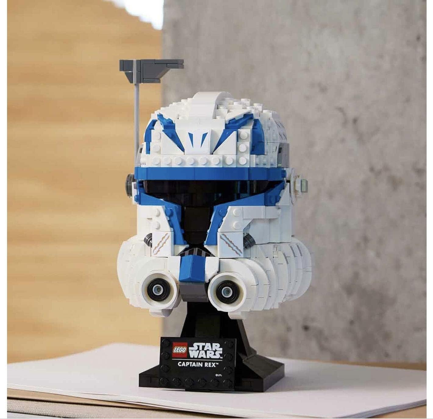 LEGO 75349 Star Wars Set casco Capitano Rex Clone Wars Modello da collezione Serie 2023 Pezzo souvenir e set di costruzioni idea regalo Acquista dal negozio LEGO