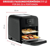 Tefal Easy Fry Oven & Grill Friggitrice ad aria calda 9 in 1, 11 L Per 6 porzioni, 7 accessori, 8 programmi, ricette online Elettrodomestici Naty Shop