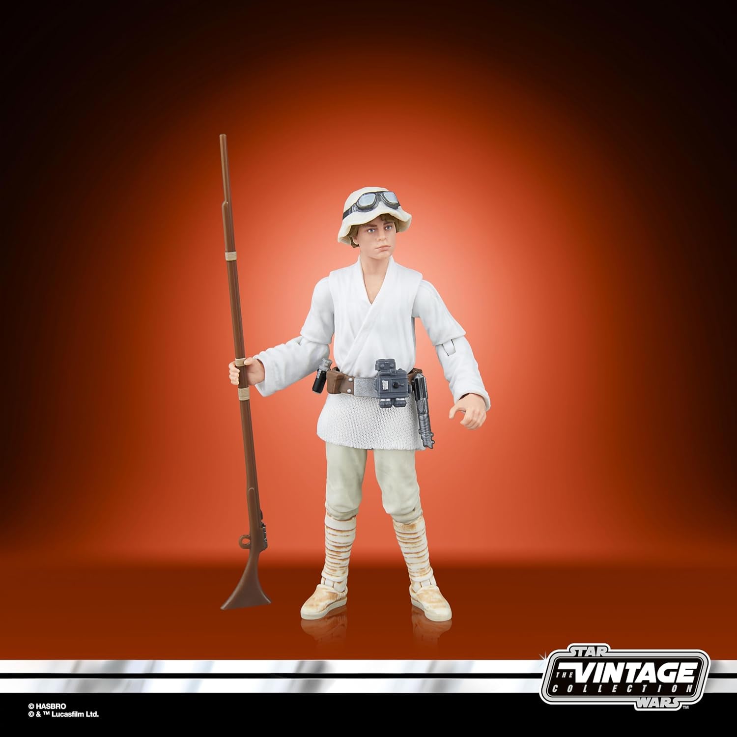 Collezione vintage Star Wars Landspeeder e Luke Skywalker, action figure e veicolo Star Wars: Una nuova speranza, action figure da 9,5 cm Naty Shop