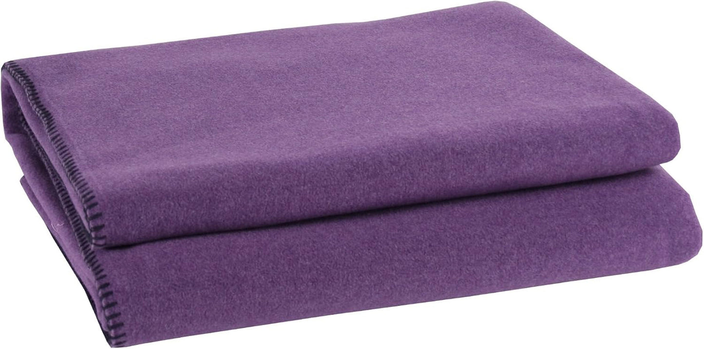 Zoeppritz Decke in Der Farbe: Rot, Aus 65% Poliestere, 35% Viscosa Hergestellt, Dimensione: 160X200 Cm, 103291-235-160X200