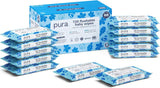 Salviette usa e getta ecologiche per la pelle sensibile del bambino 70 salviette (1 confezione) 99% acqua 100% senza plastica per pelle sensibile incline all'eczema Neonato biodegradabile Vegan