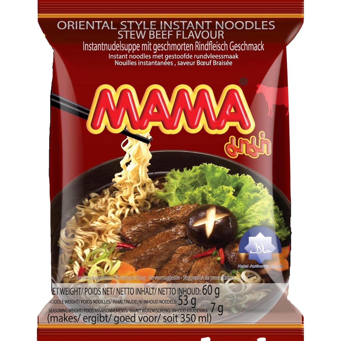 MAMA - Tagliatelle istantanee con verdure - (1 x 60g)