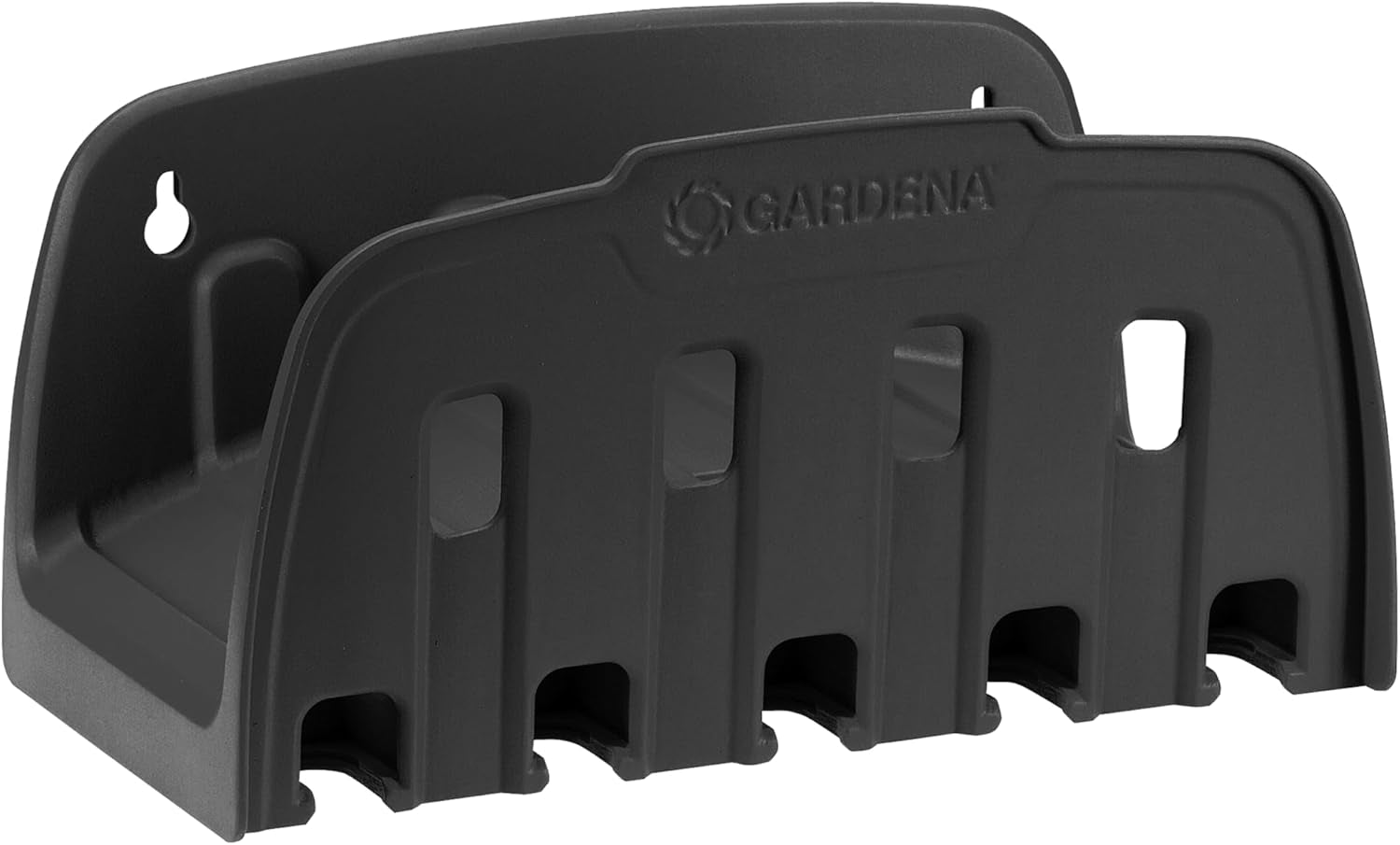 Avvolgitubo da parete Gardena Classic 60 con avvolgitubo guidatubo: Per un facile montaggio a parete, con sistema antigoccia, attacco ad angolo, grande capacità, salvaspazio (2650-88)